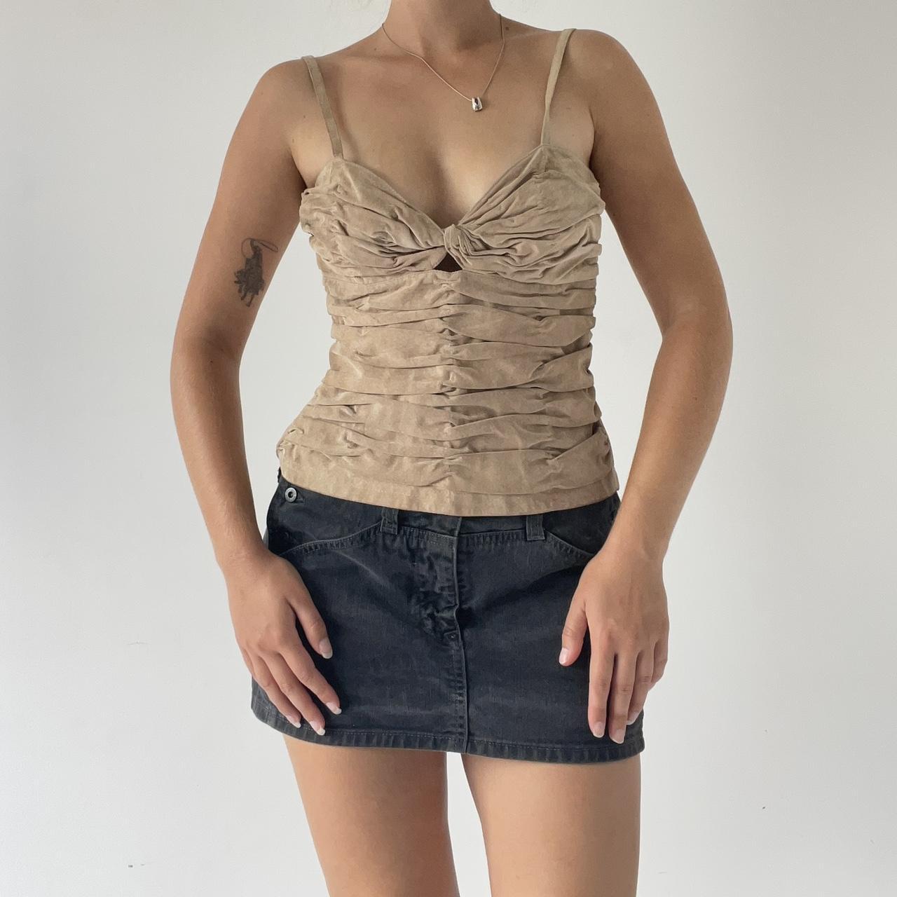 Suede Corset