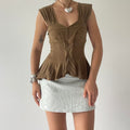 Ruffle Cami Top