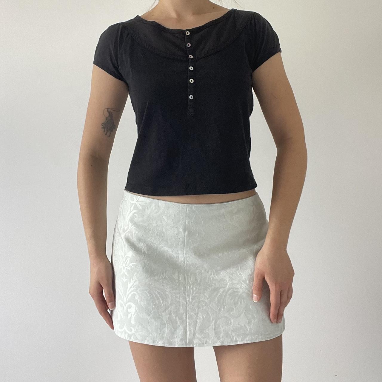 Button Baby Tee