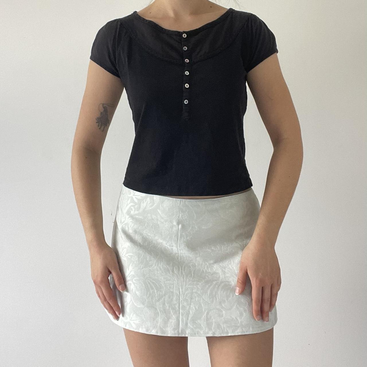 Button Baby Tee