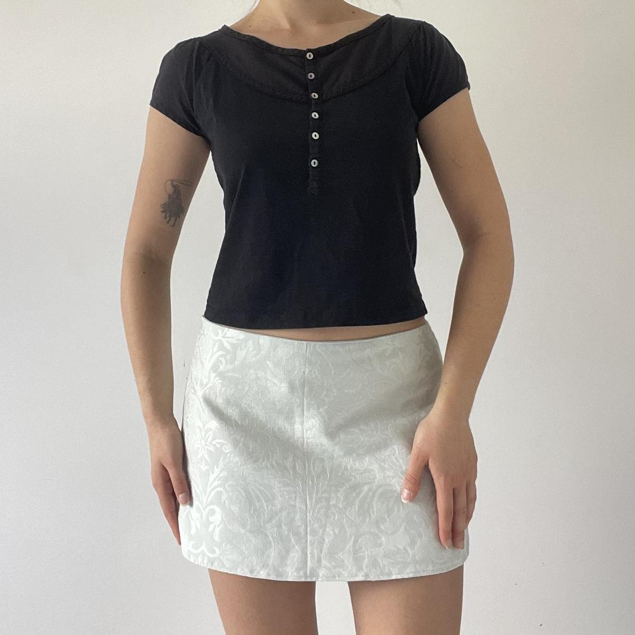 Button Baby Tee