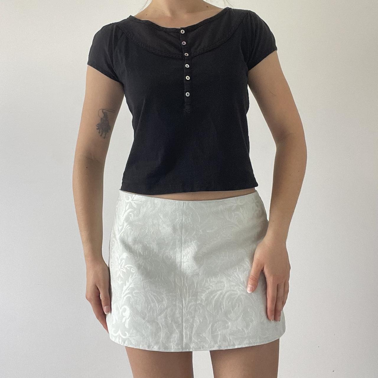 Button Baby Tee