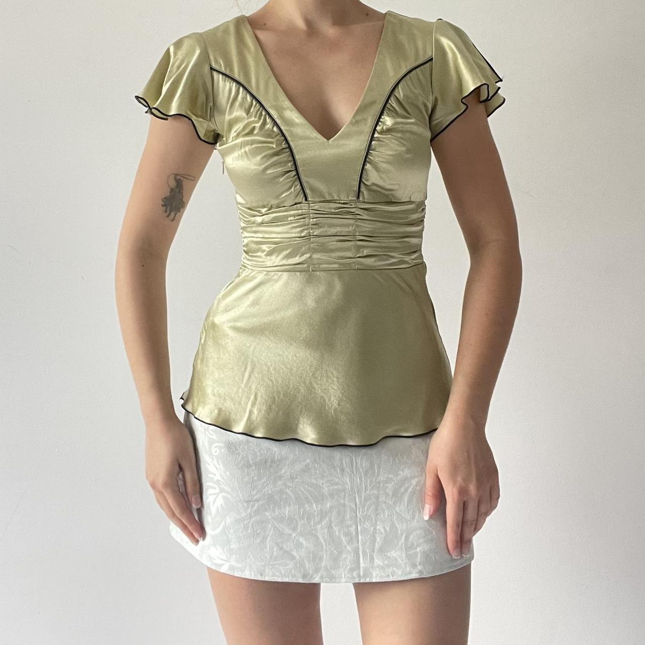 Satin Floaty Top