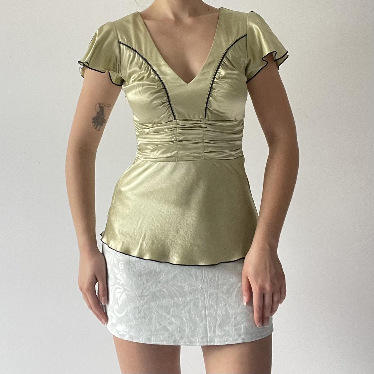 Satin Floaty Top