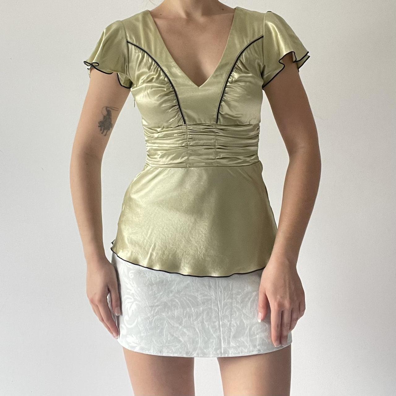 Satin Floaty Top