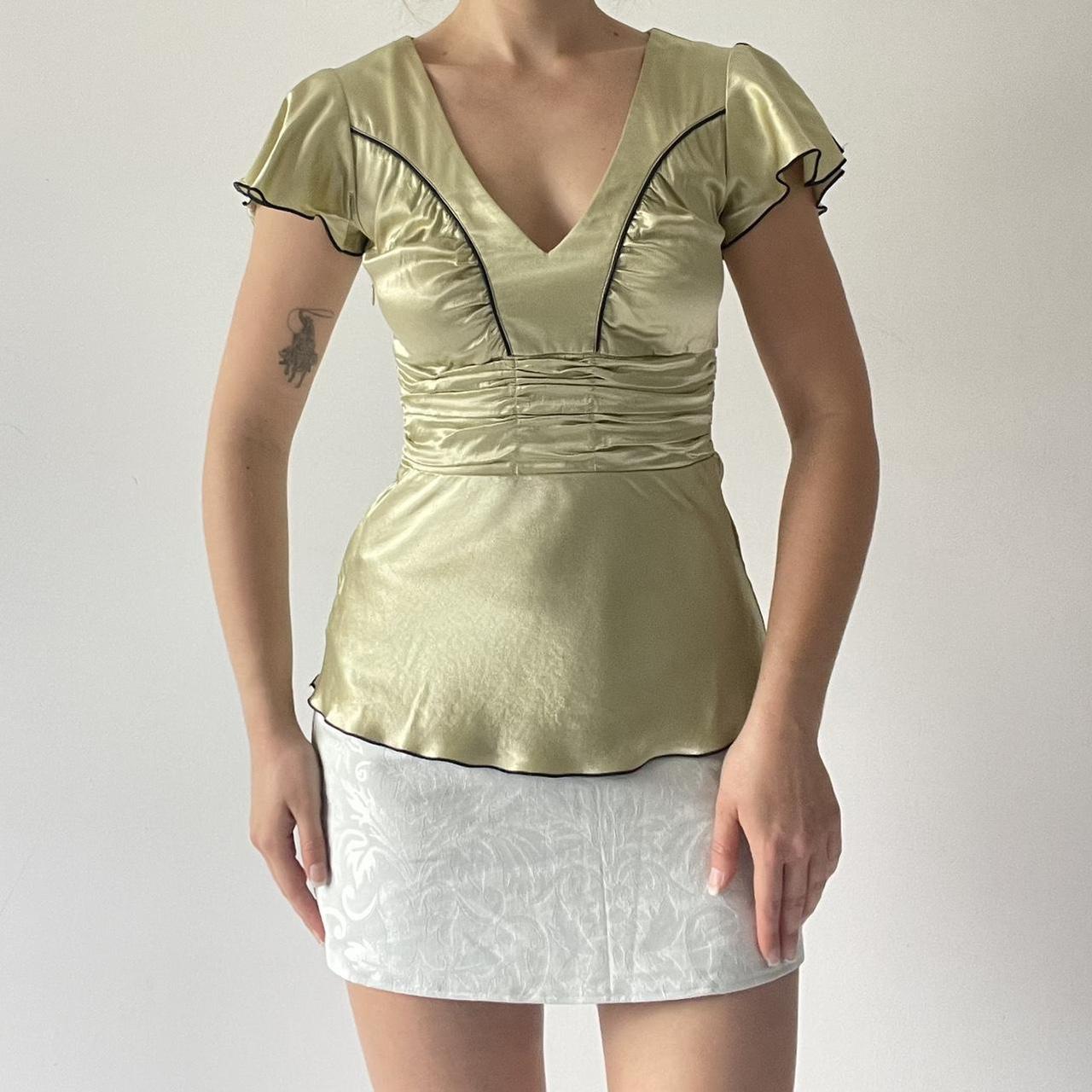 Satin Floaty Top