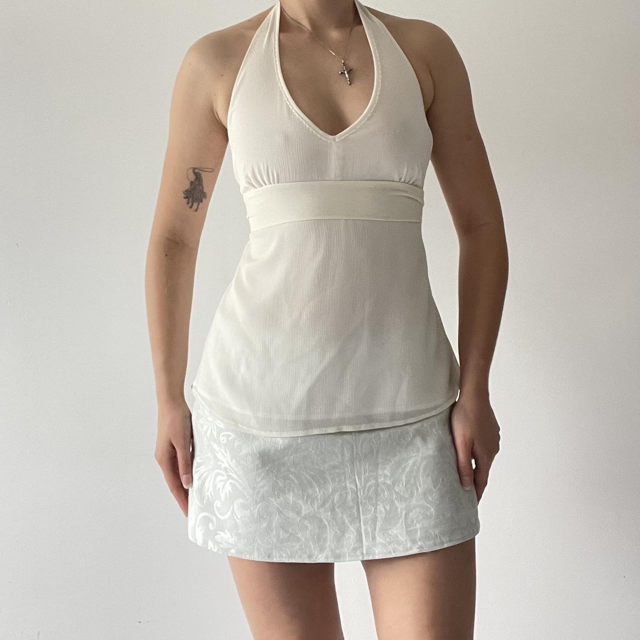 Beaded Halter Top