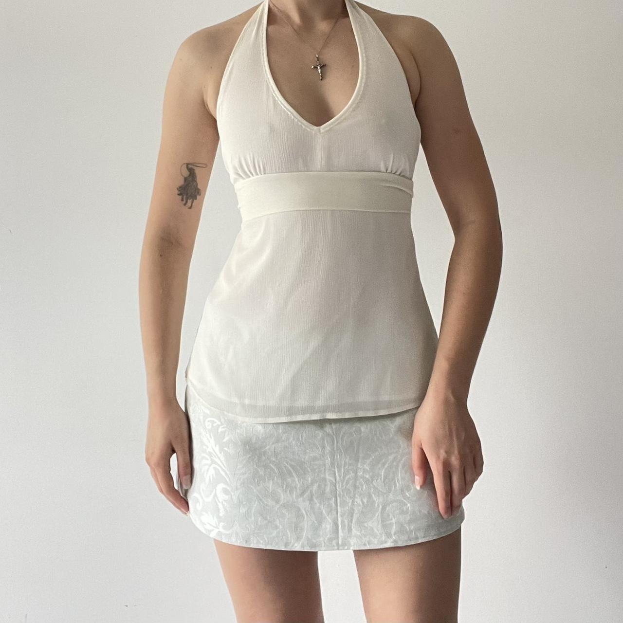 Beaded Halter Top