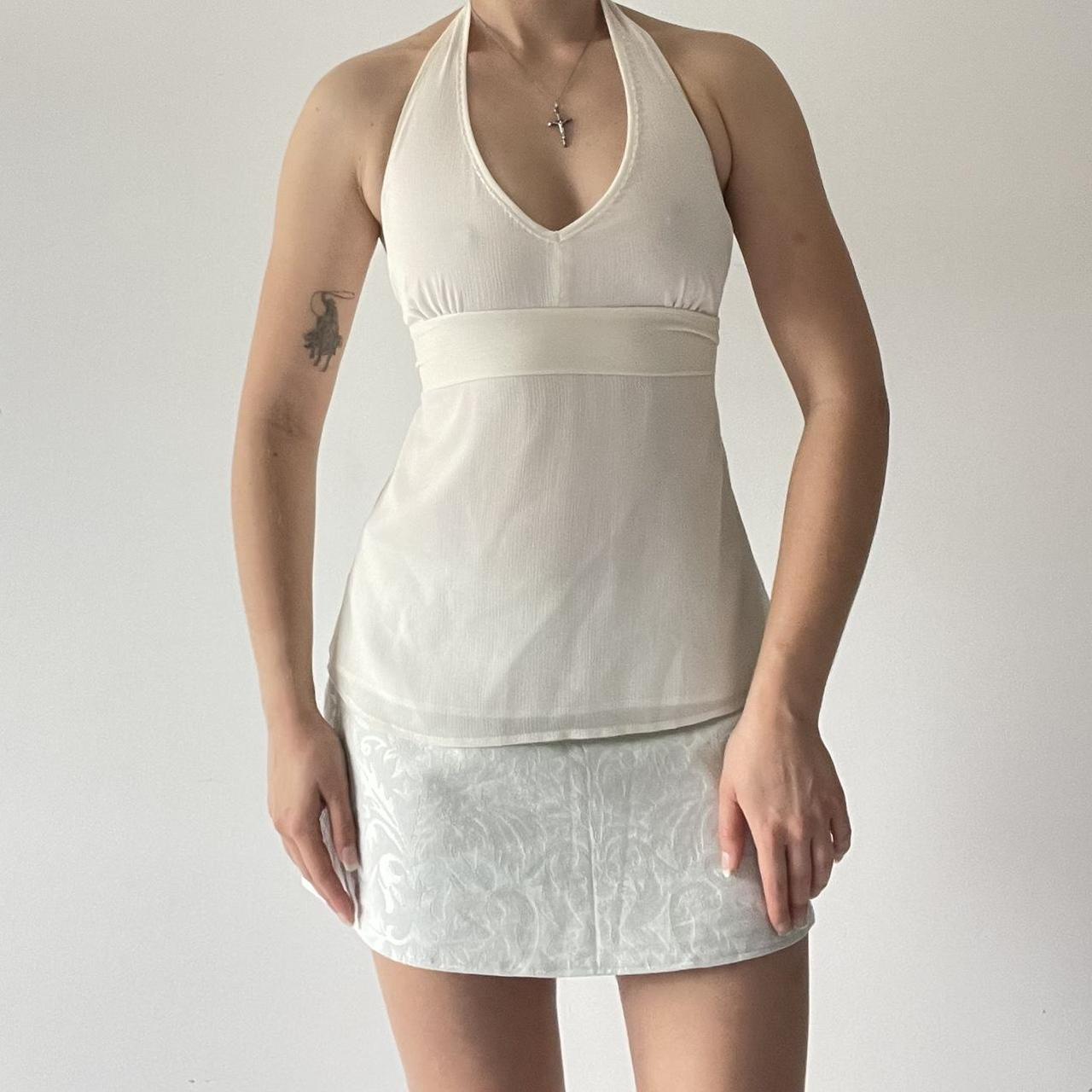 Beaded Halter Top