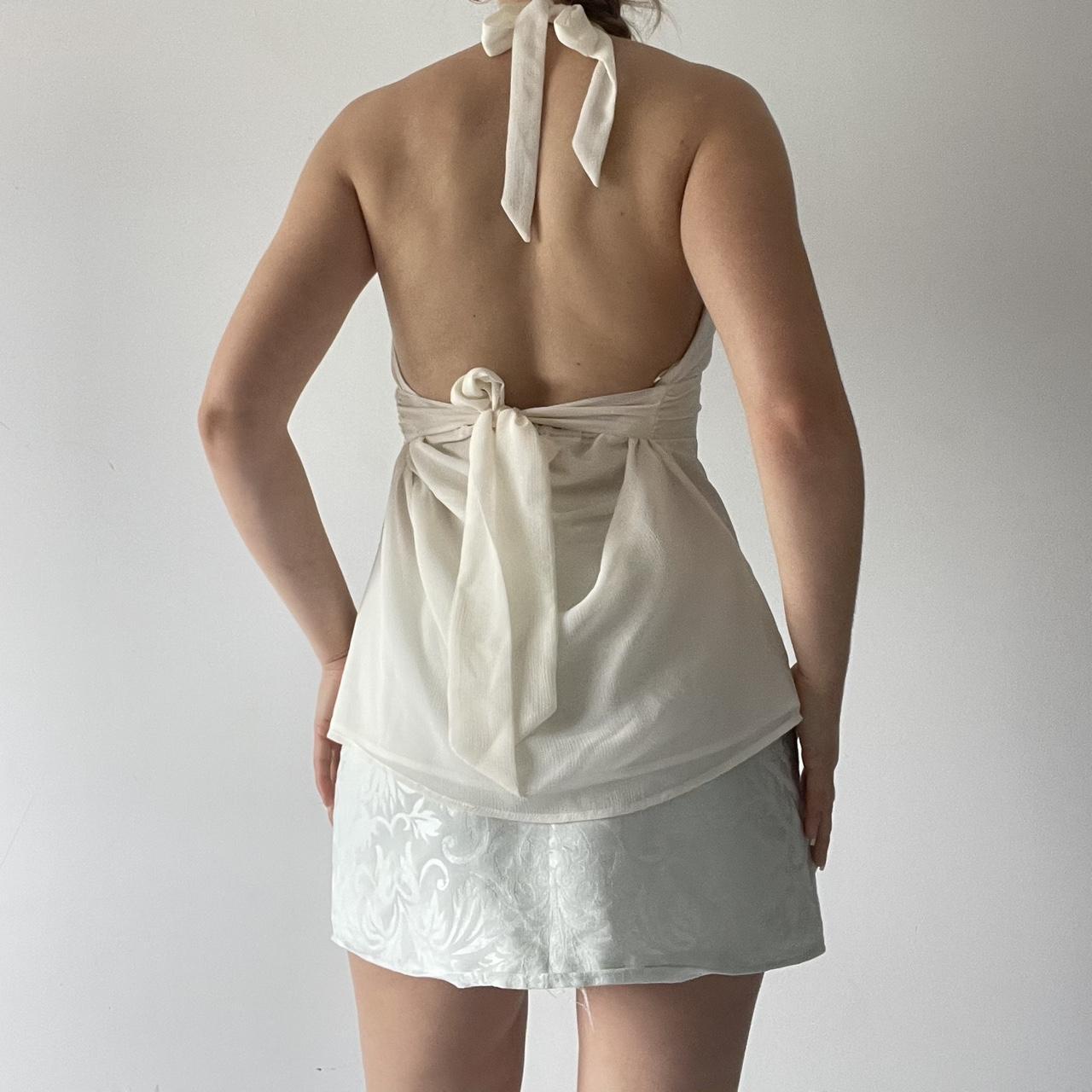 Beaded Halter Top