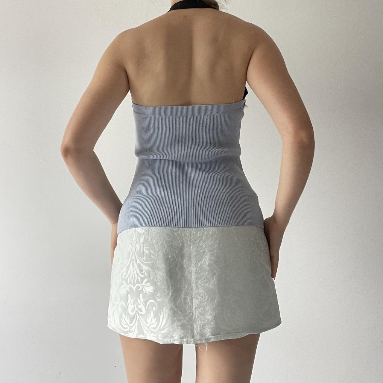 Silk Knit Halter Top