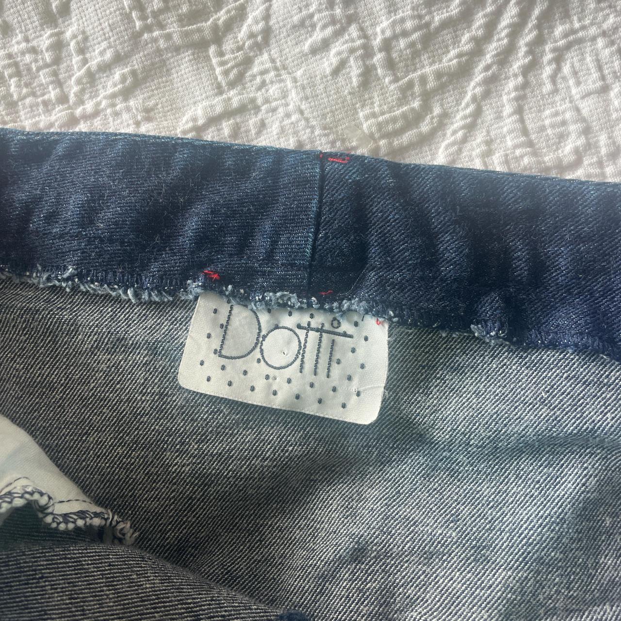 Denim Micro Mini Skirt