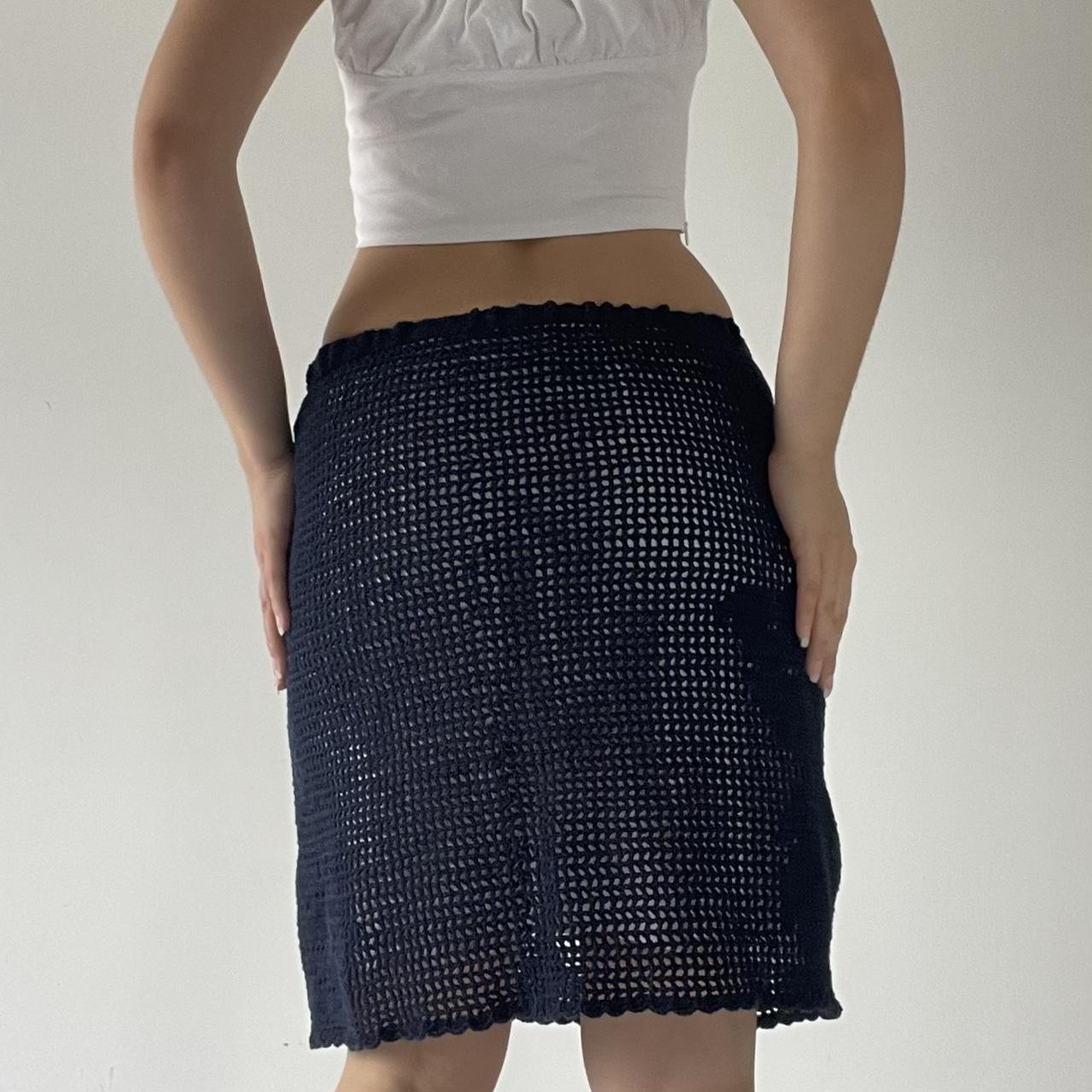 Handmade Crochet Midi Skirt