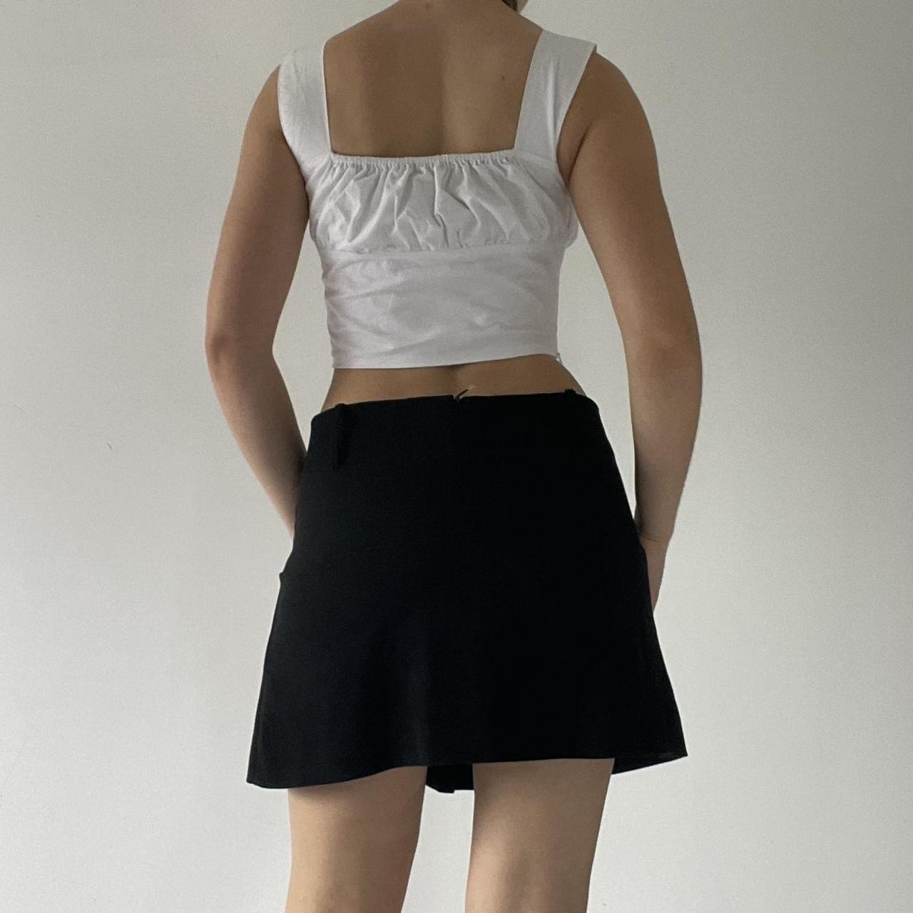 Pleated Mini Skirt
