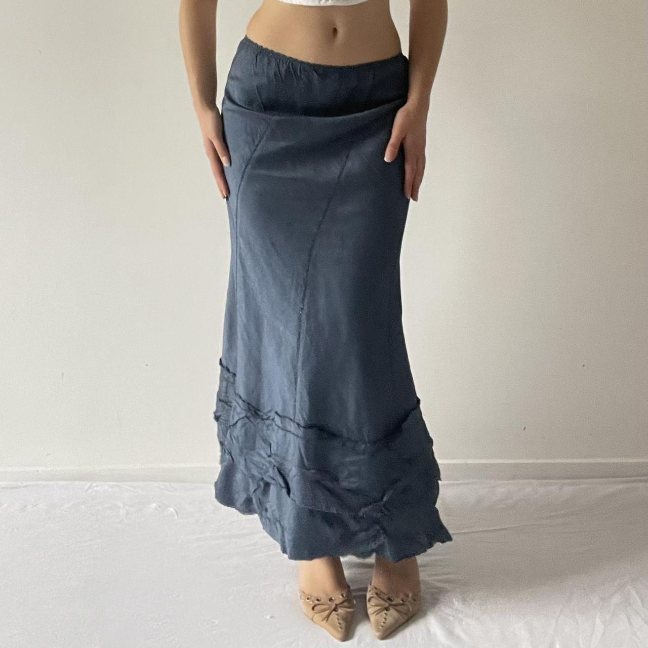 Silk Maxi Skirt