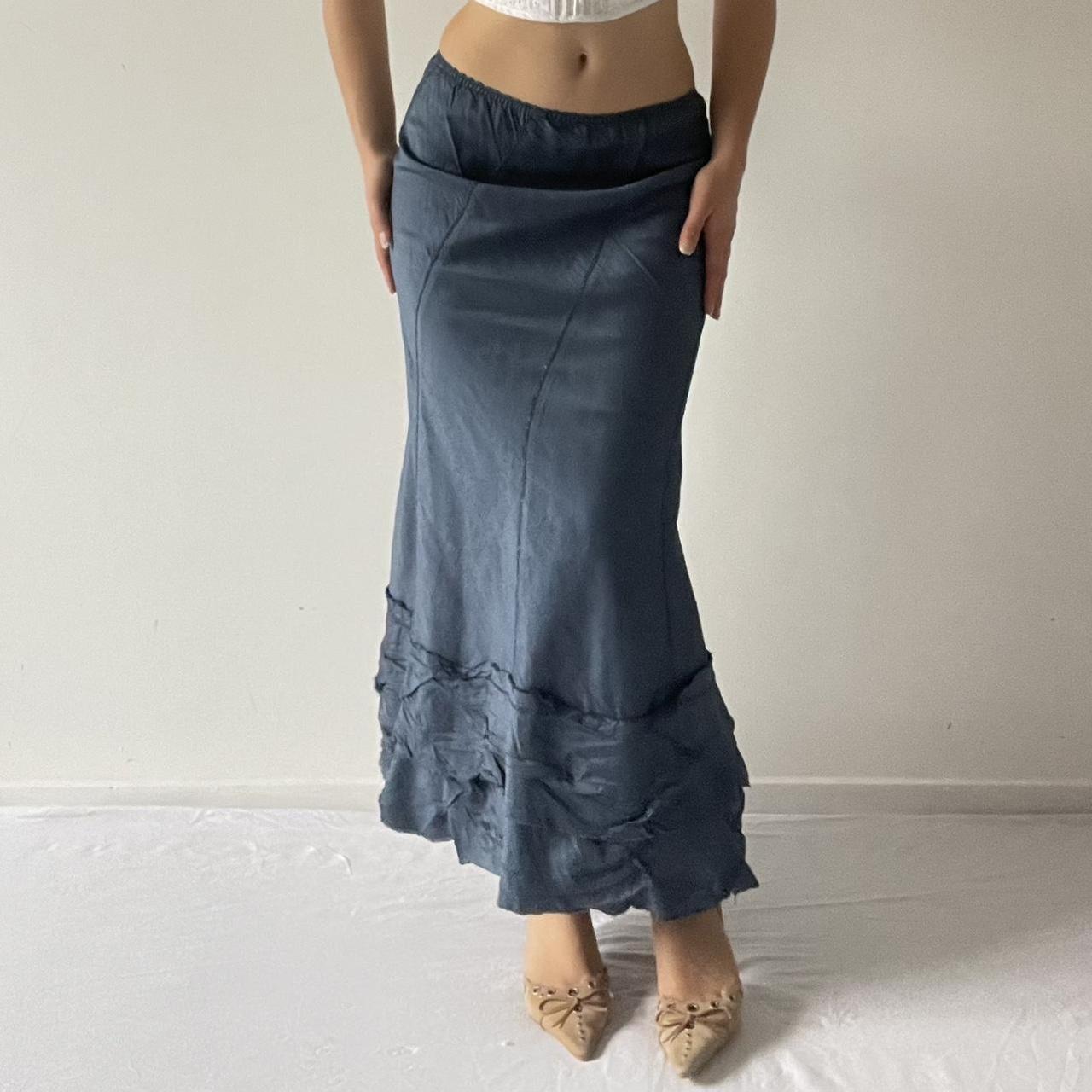 Silk Maxi Skirt