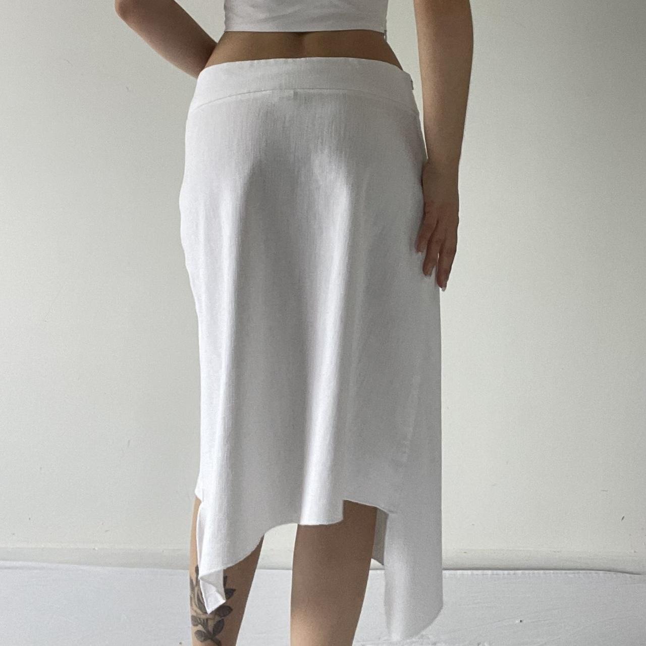 Asymmetric Midi Skirt
