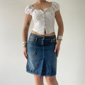 Diesel Denim Midi Skirt