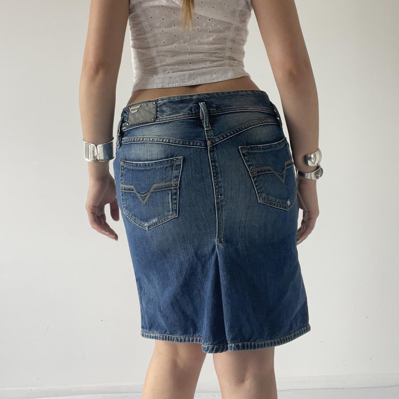Diesel Denim Midi Skirt