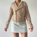Morgan De Toi Leather Biker Jacket