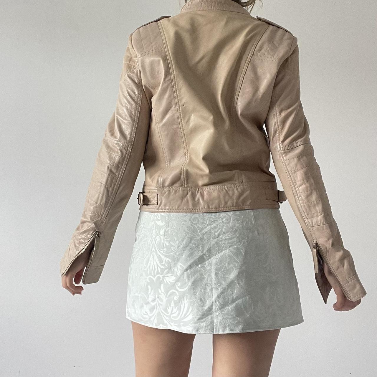 Morgan De Toi Leather Biker Jacket