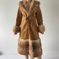 Genuine Suede Penny Lane Afghan Coat