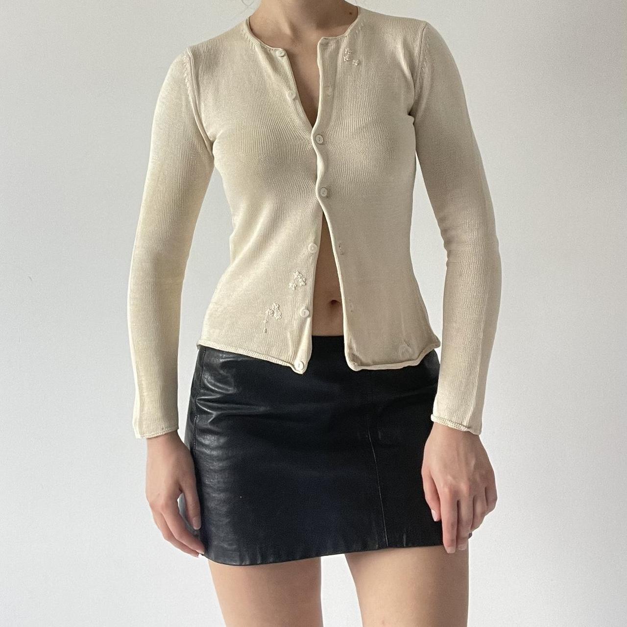 100% Silk Knit Cardigan