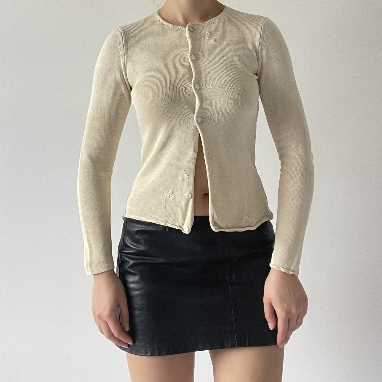100% Silk Knit Cardigan