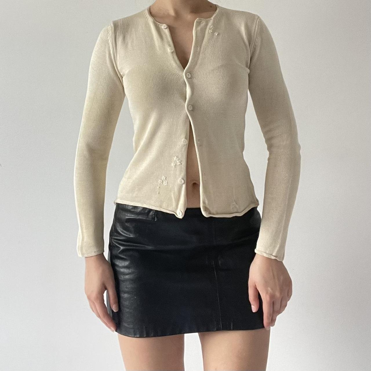 100% Silk Knit Cardigan