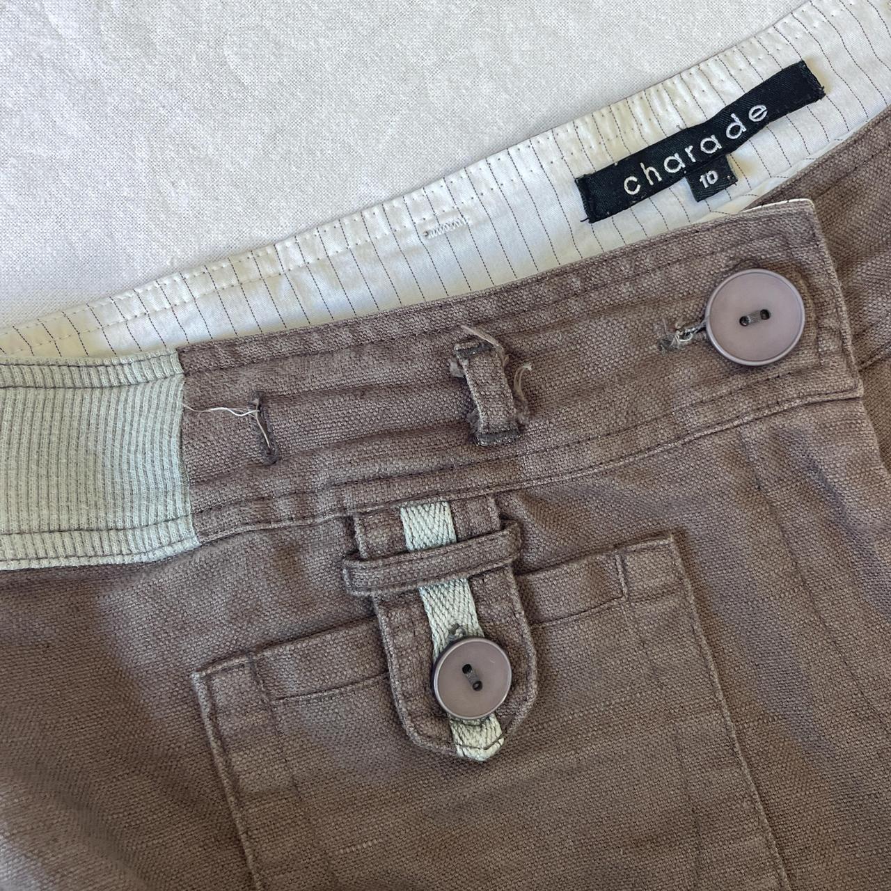 Low Rise Linen Wide Leg Pants