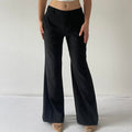 Wool Wide Leg Pants