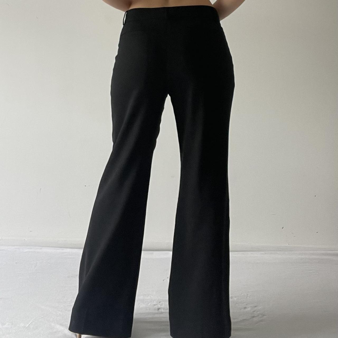 Wool Wide Leg Pants