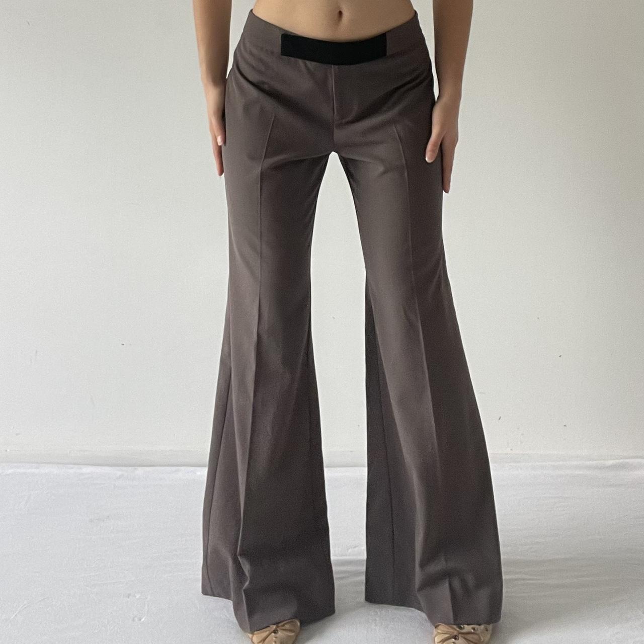Low Rise Wide Leg Pants