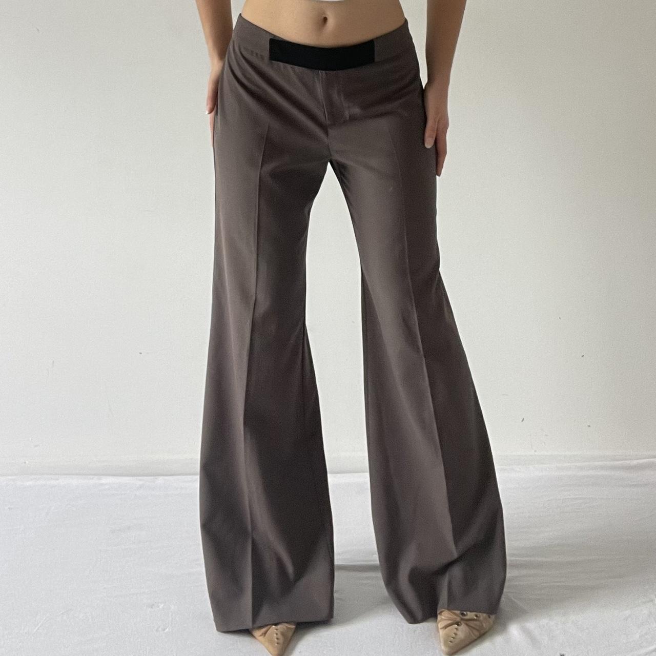 Low Rise Wide Leg Pants