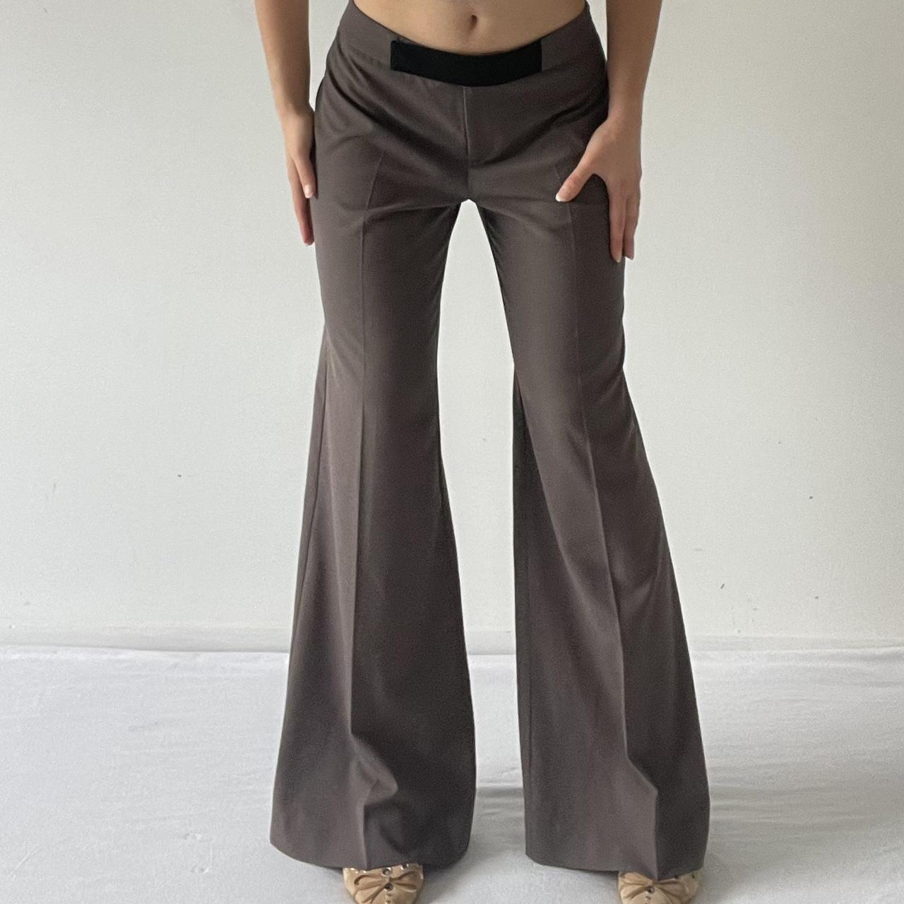 Low Rise Wide Leg Pants