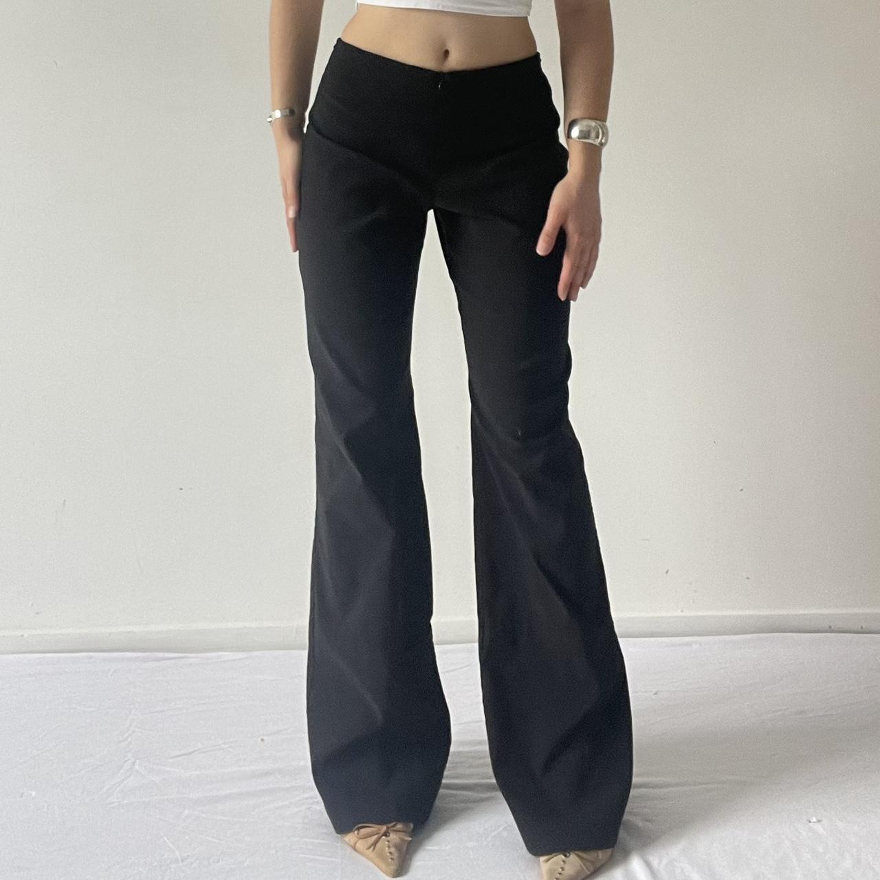 Low Rise Wide Leg Pants