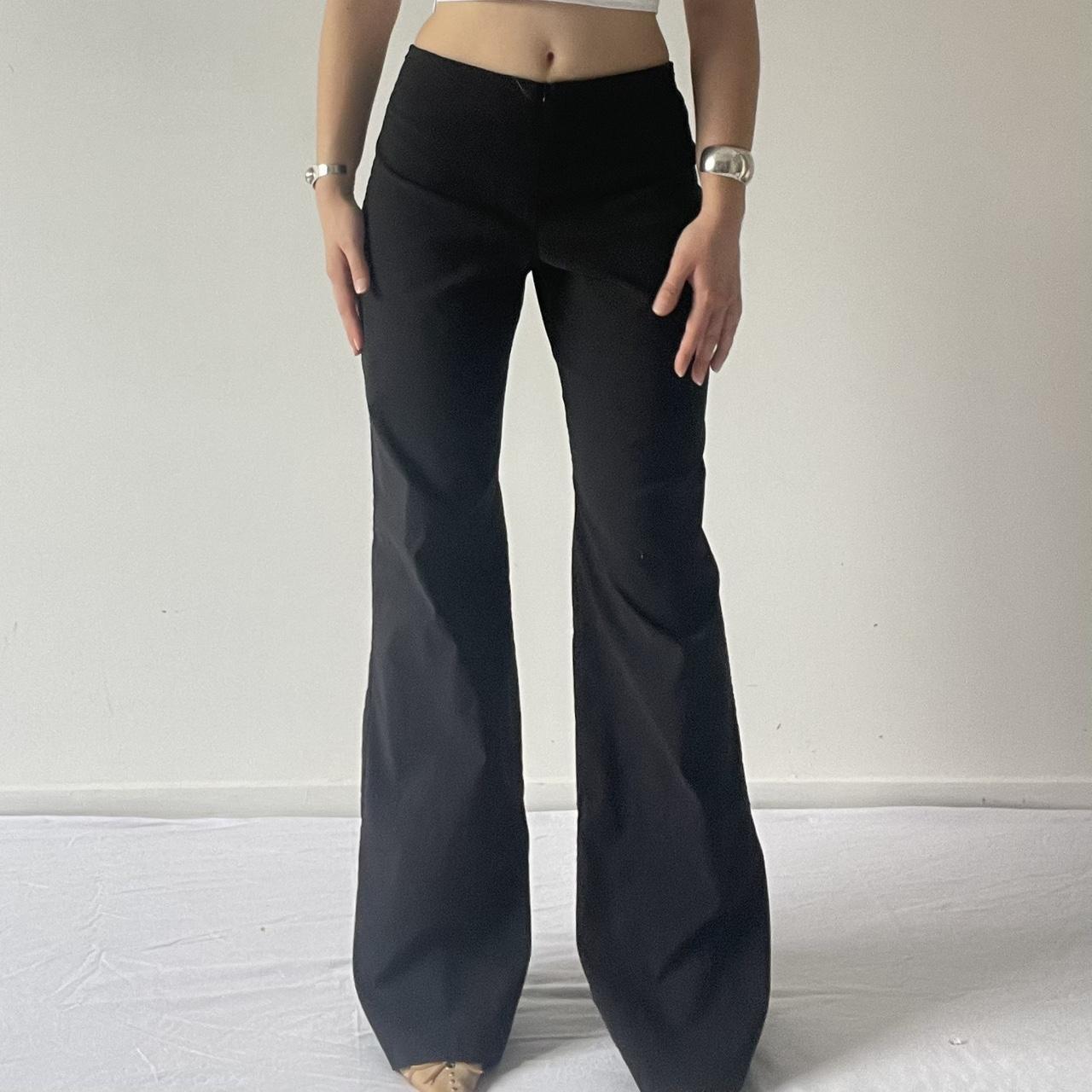 Low Rise Wide Leg Pants