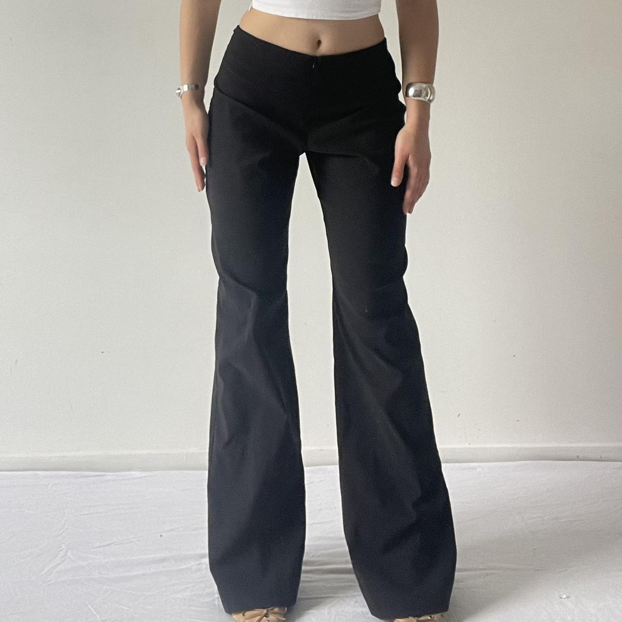 Low Rise Wide Leg Pants