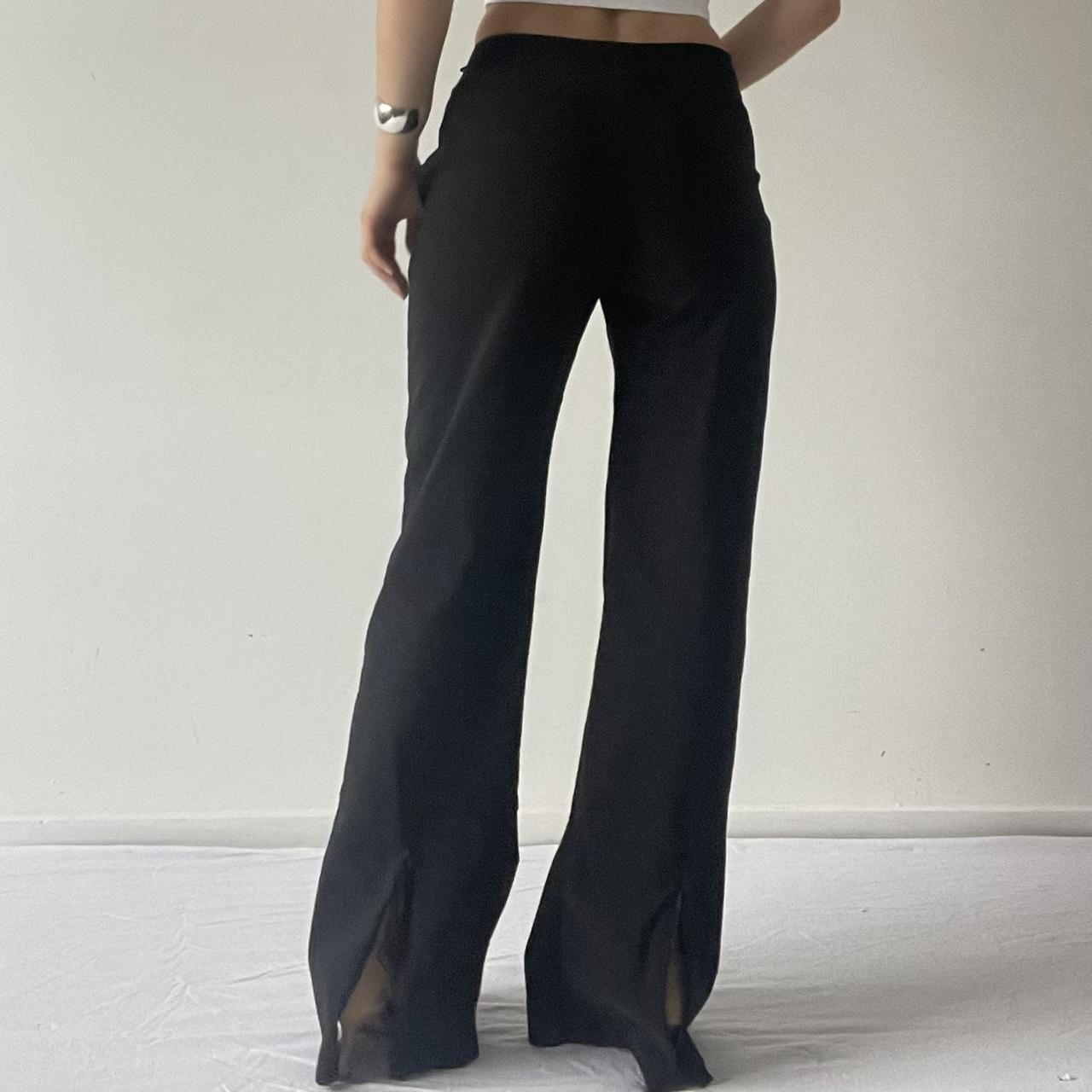 Low Rise Wide Leg Pants