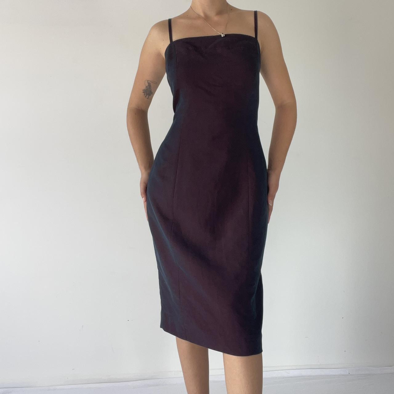MNG Iridescent Midi Dress