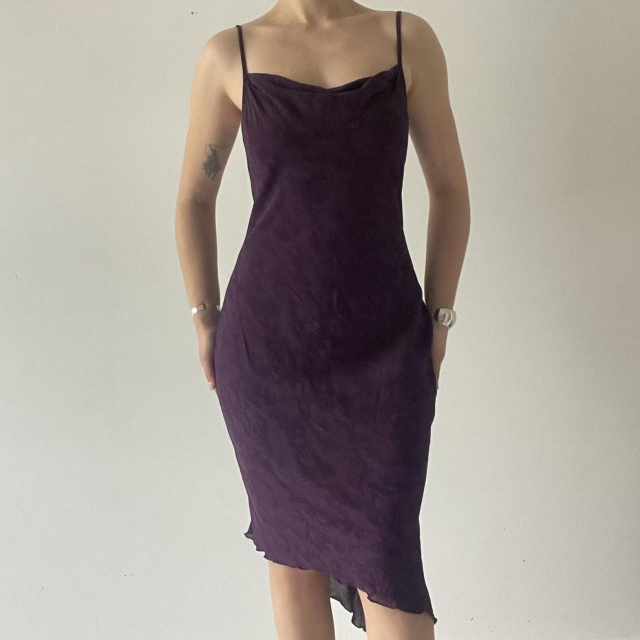 Midi Cowl Slip Dress