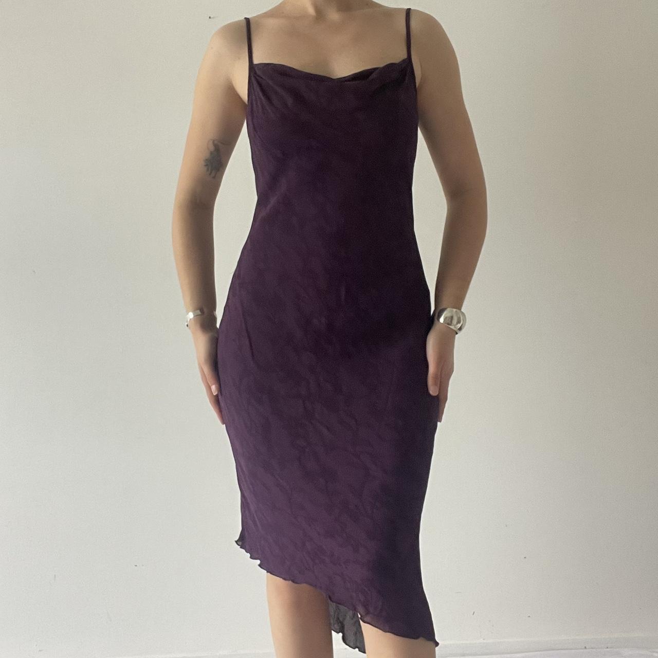 Midi Cowl Slip Dress