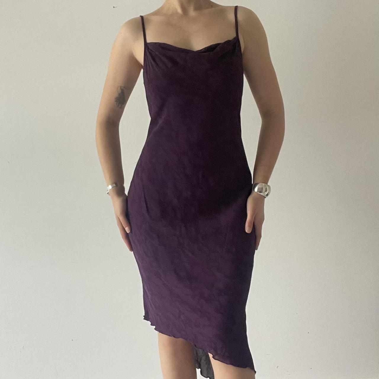 Midi Cowl Slip Dress