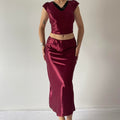 Satin 2 Piece Matching Set