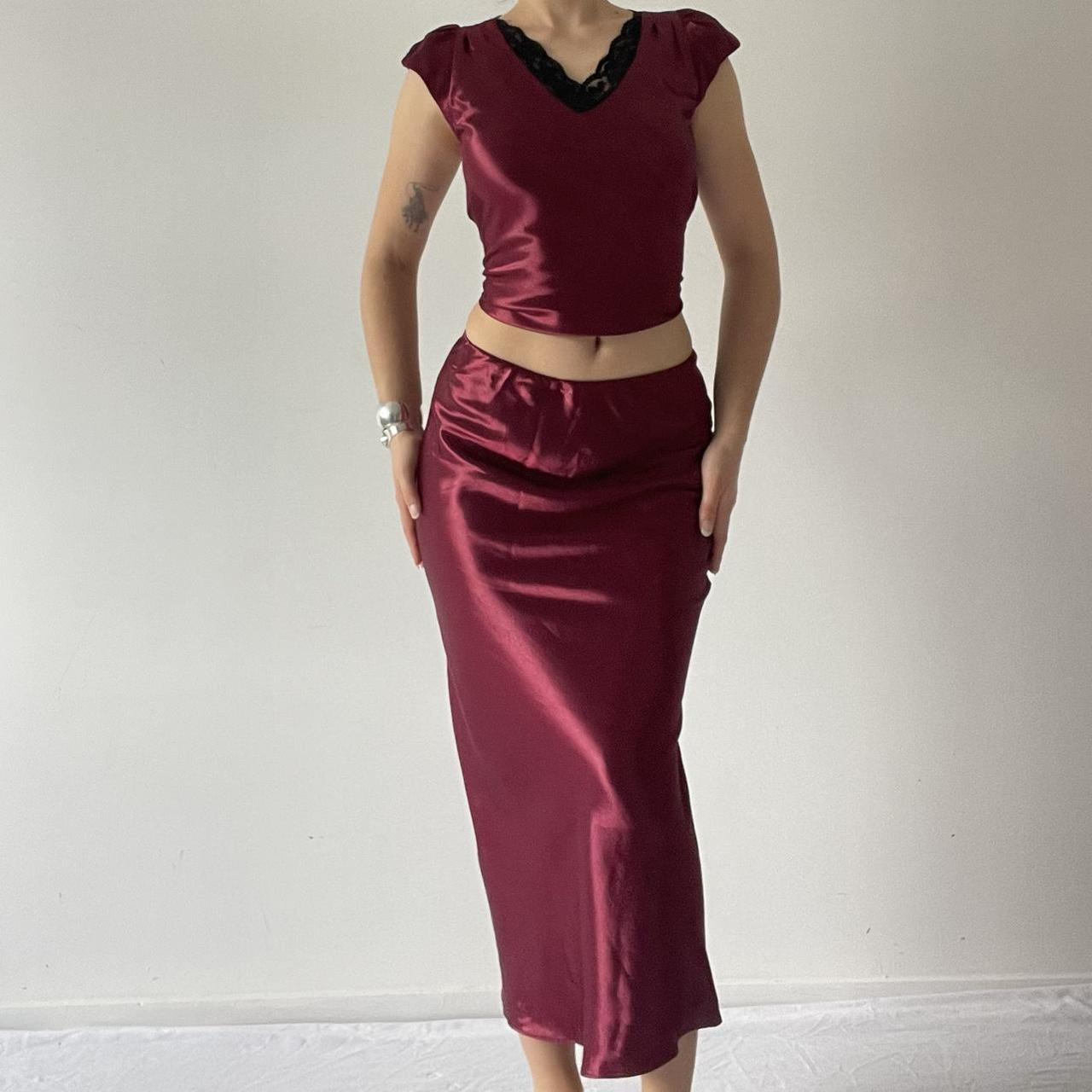 Satin 2 Piece Matching Set