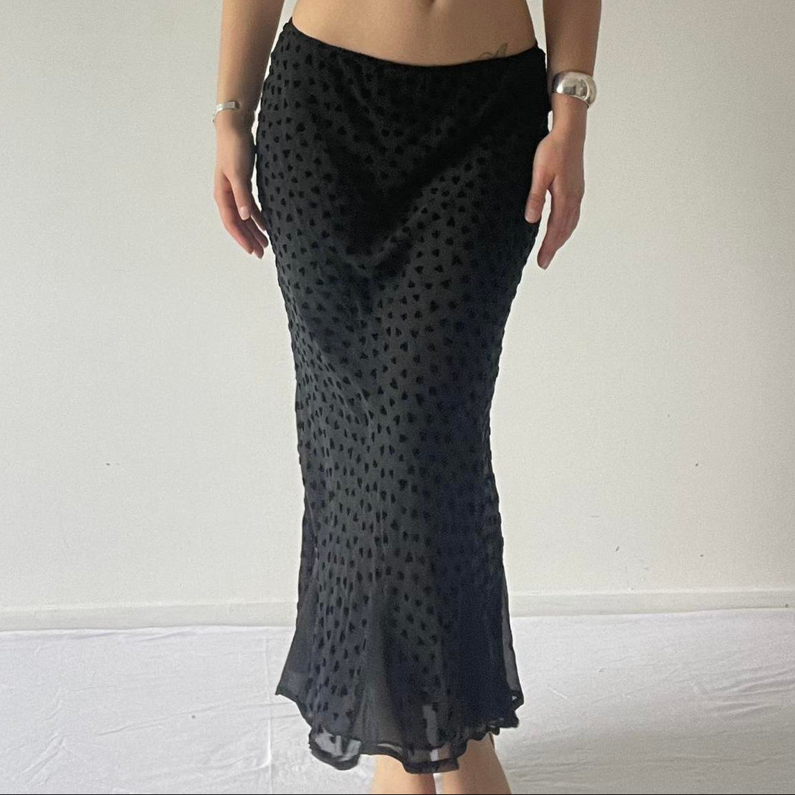 Silk Per Una Bias Cut Maxi Skirt | 6-14