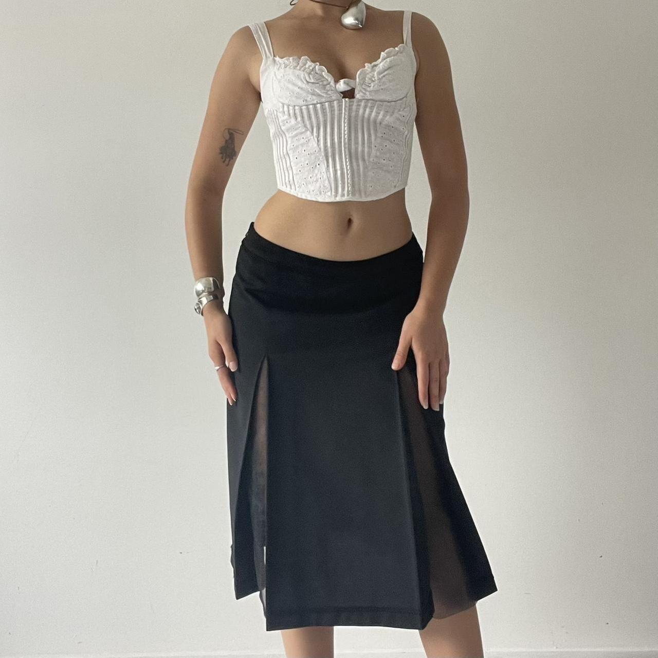 Luna Wool Pleated Midi Skirt | 6-10