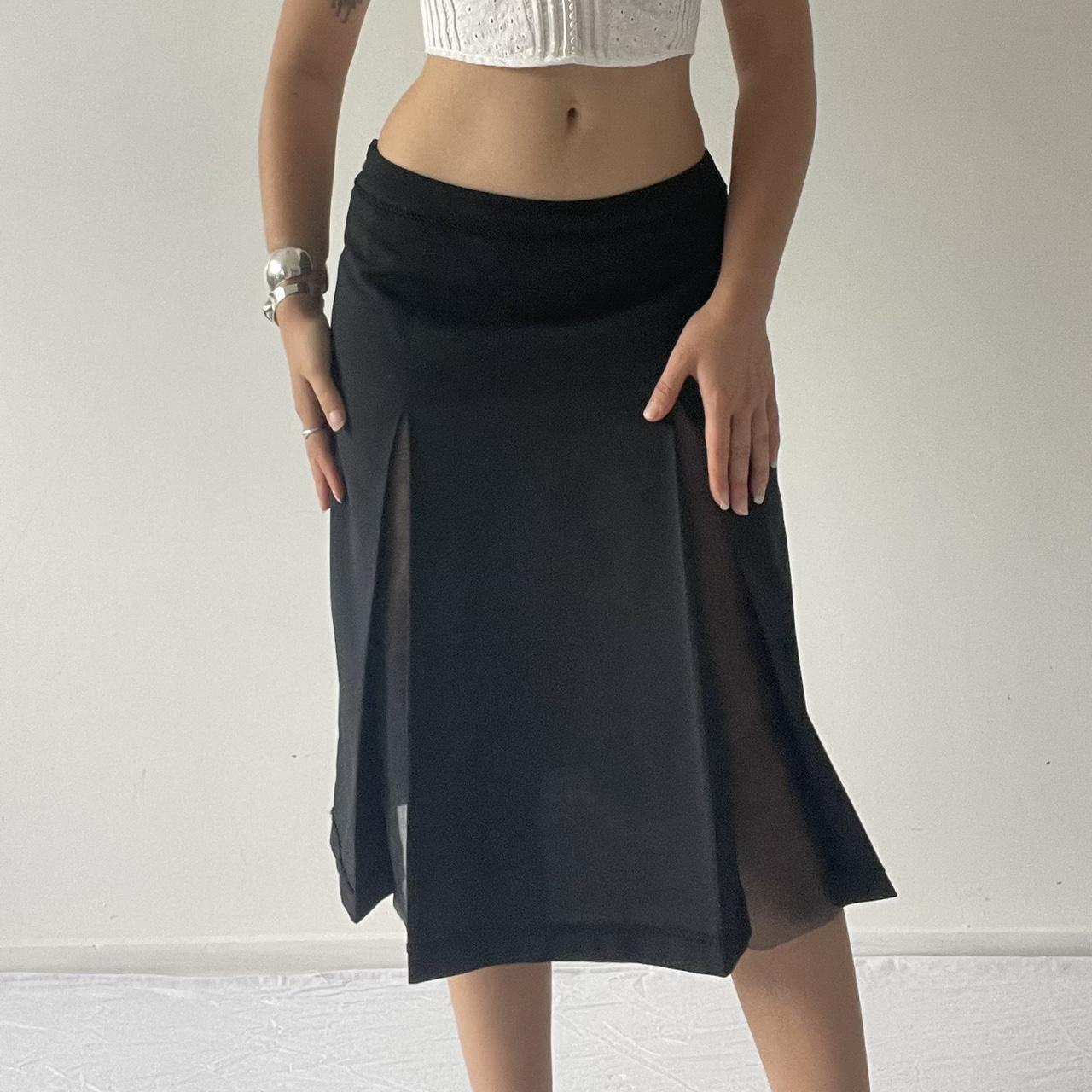 Luna Wool Pleated Midi Skirt | 6-10