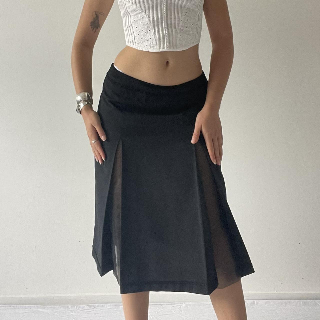 Luna Wool Pleated Midi Skirt | 6-10