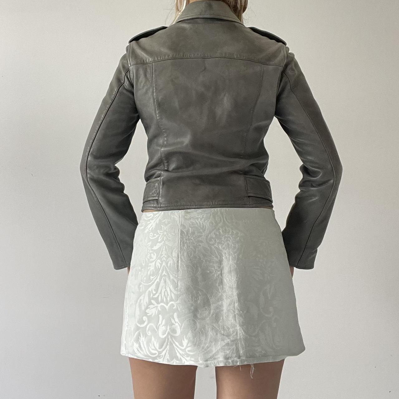 All Saints Leather Motorcycle Jacket | 6-8